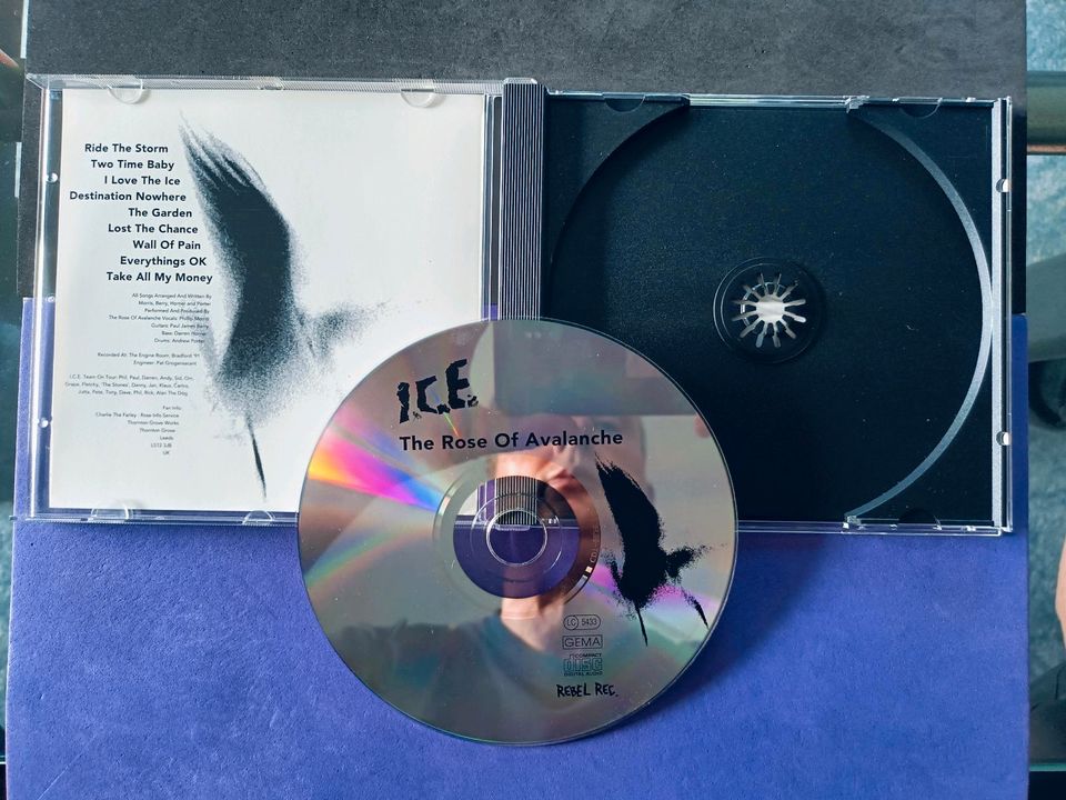 The Rose Of Avalanche – I.C.E. (1991) Rebel Rec Indie Rock CD in Reinbek