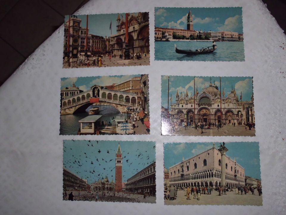 Postkarten venedig 1963 in Gütersloh