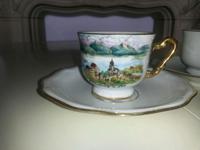 2er Set Mokka Tasse Starnberg am See Porzellan Sammlertasse Bayern - Stephanskirchen Vorschau