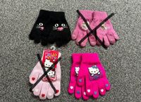 Kinder Handschuhe Hello Kitty pink (neu) + schwarz mit Gesicht Niedersachsen - Uehrde Vorschau