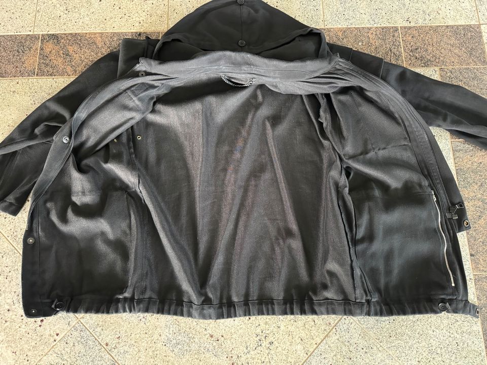 Original Sandro Paris Cargo Blouson Jacke S Schwarz Wie Neu 490€ in Neuhausen