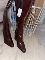 Bershka Stiefel mit breitem Absatz Niedersachsen - Braunschweig Vorschau
