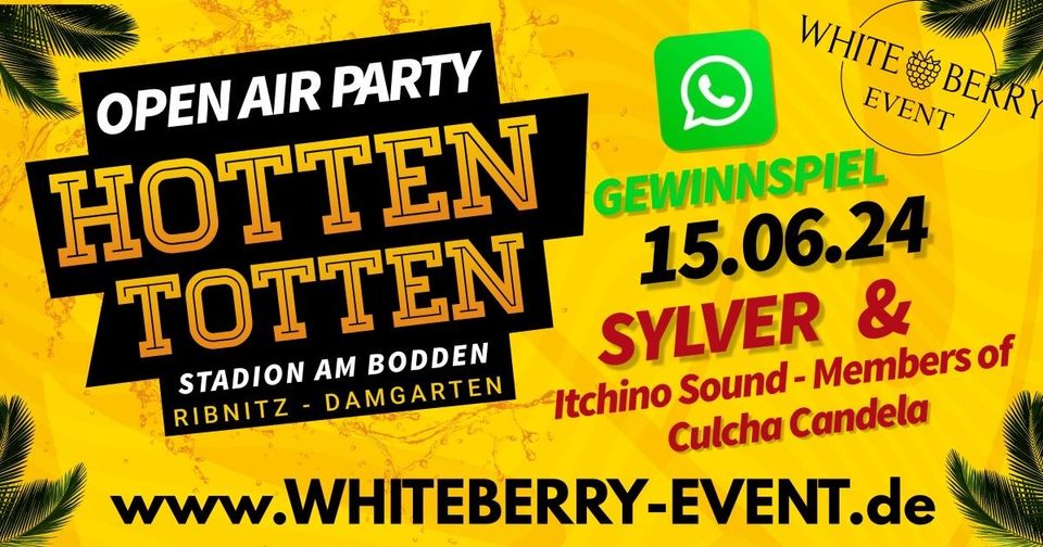 Hotten Totten am Bodden Open Air Party Tickets in Ribnitz-Damgarten