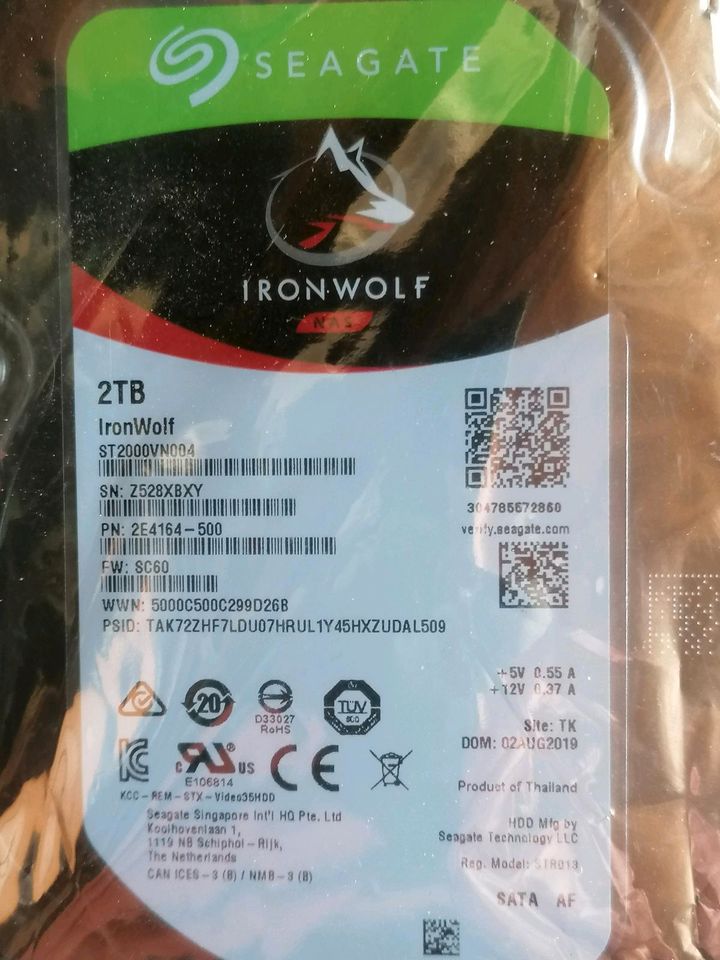 Seagate Ironwolf 2TB in Bamberg