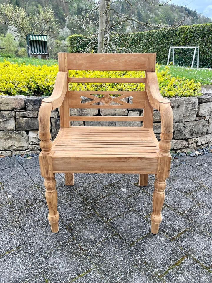 Gartenmöbel Set / Old Teak / 6-teilig in Bullay