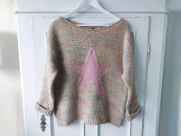 TOPSHOP lässiger Pulli Pullover Strickpulli Stern beige Gr. 36 S Eimsbüttel - Hamburg Lokstedt Vorschau