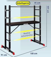 3 in 1 Multifunktions- Leiter -Gerüst Niedersachsen - Jade Vorschau
