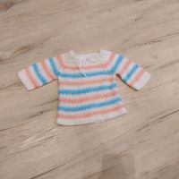 Handmade ☆ Pullover ☆ Gr. 62 / 68 ☆ Baby Mädchen ☆ Strick ☆ rosa Saarland - Freisen Vorschau