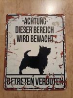 Schild Hund Terrier - Betreten verboten Borsdorf - Panitzsch Vorschau