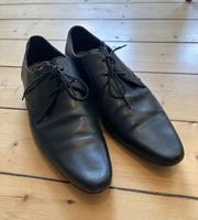 H by Hudson, Halbschuhe, Businessschuhe, Leder, schwarz, 42 Bayern - Fürth Vorschau