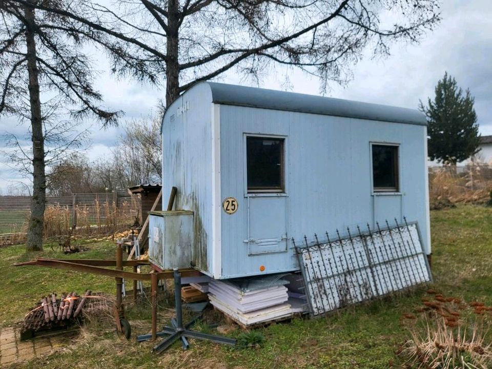 Bauwagen guter Zustand ,Tiny House, Gartenhaus,Spielhütte in Laichingen