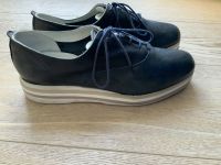 Prego Halbschuhe Schnürschuhe Leder Größe 39 Blau Düsseldorf - Pempelfort Vorschau