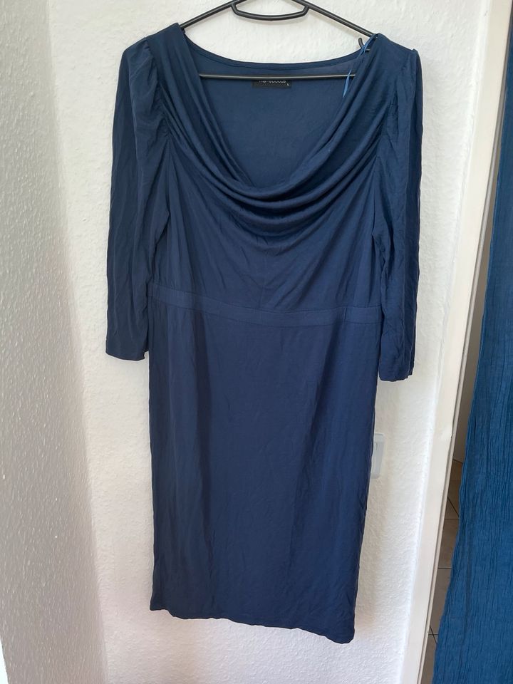 Mamalicious Umstandskleid Stillkleid Gr L marineblau in Bielefeld