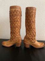 Freye Westernstiefel geflochten camelfarbig Gr. 37 1/2 Niedersachsen - Göttingen Vorschau