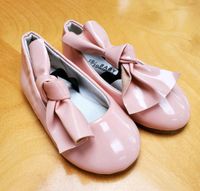 RESERVED Baby Mädchen rosa Ballerina Lack Schuhe Taufe Gr. 18/19 Bayern - Beilngries Vorschau