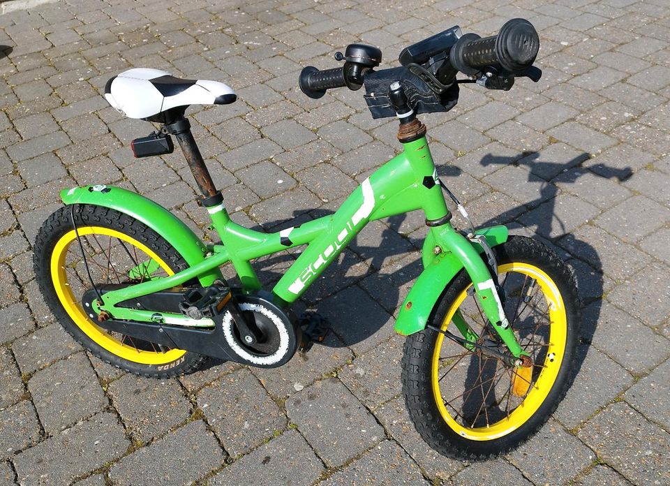 16 Zoll Fahrrad Scool soccer in Hattstedtermarsch