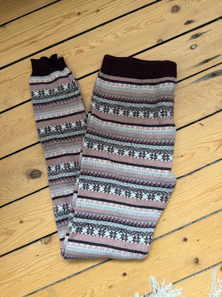 Leggings Schlafhose Pyjamahose Homewear Boho Winter Muster in Hannover
