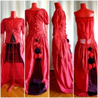 Fastnacht Kostüm, Kleid rot, Spanien, Rock Zweiteilig Rheinland-Pfalz - Neuhofen Vorschau