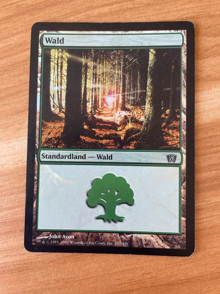 Magic the gathering Wald foil 8. generation in Dresden