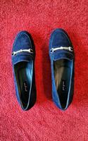 Paul Green, Damenschuhe, dunkelblau, Echtleder, Gr: 5,5 Hessen - Bad Nauheim Vorschau