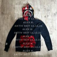 Bape Color Camo Shark Full Zip Hoodie Navy/Rot Nordrhein-Westfalen - Kleve Vorschau