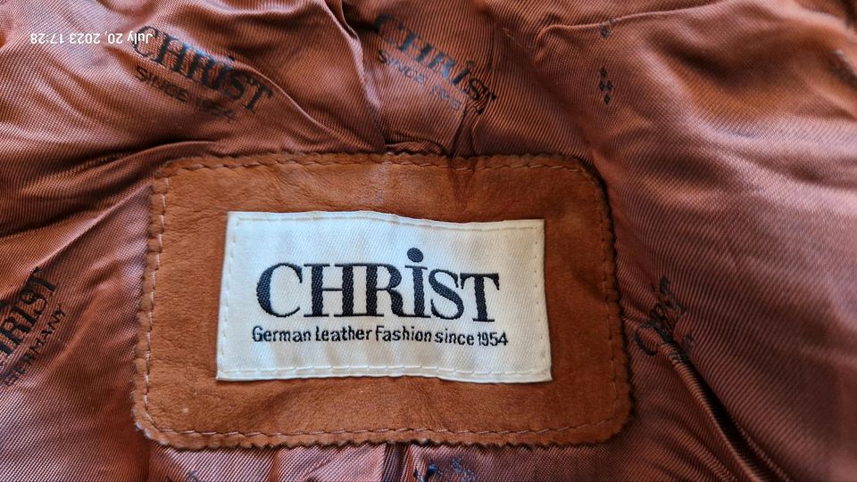 CHRIST Echtlederjacke / Lederjacke (Herren 54) in Kiel -  Pries-Friedrichsort | eBay Kleinanzeigen ist jetzt Kleinanzeigen