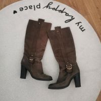 Zara Stiefel echt Leder Größe 39 Düsseldorf - Flehe Vorschau