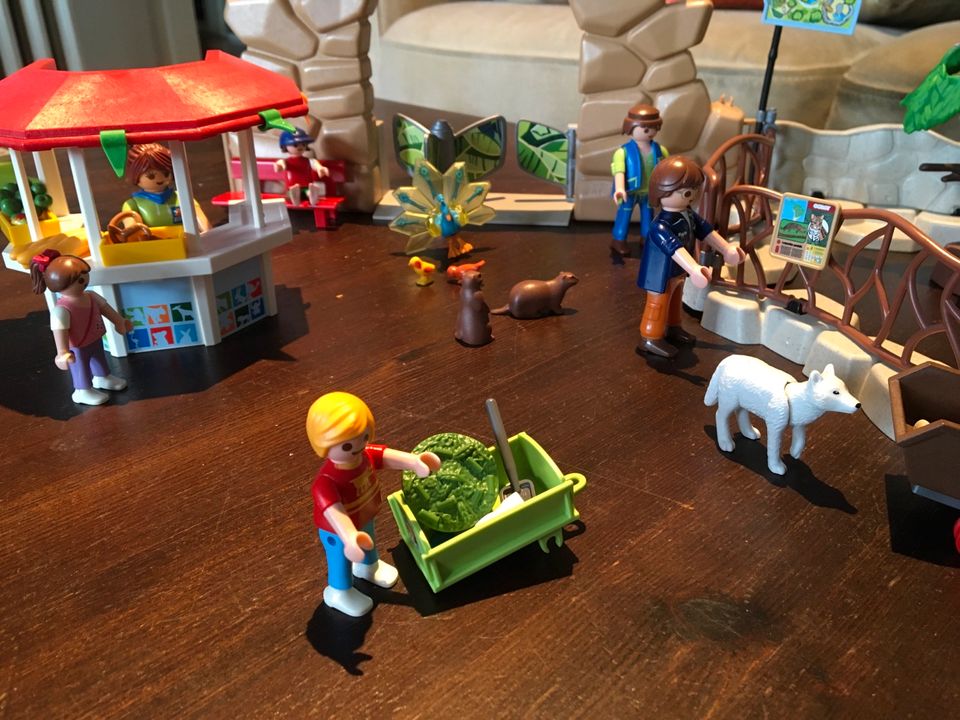 Playmobil Zoo Eingangsbereich in Hannover