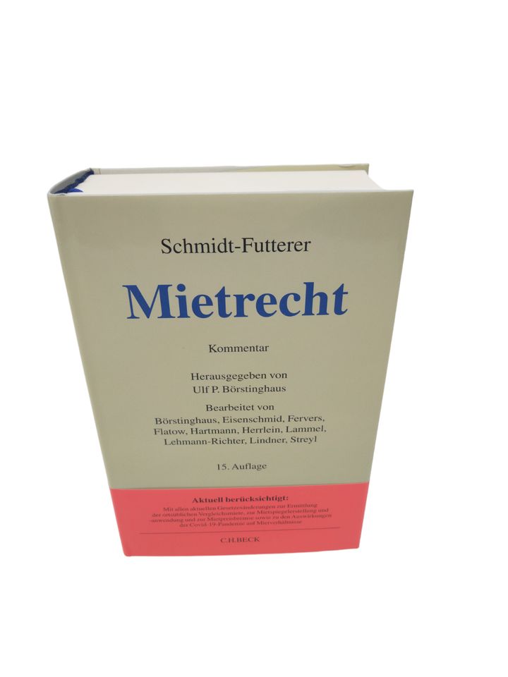 Mietrecht, Kommentar Großkommentar Wohn- und Gewerberaummietrecht in Velbert