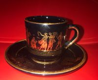 Mokkatasse Sammeltasse Tasse 999 24 k Gold Kratimenos griechisch Brandenburg - Glienicke/Nordbahn Vorschau