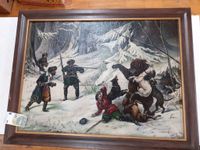 russisches Gemälde Rußland Bärenjagd Russland Thüringen - Nordhausen Vorschau