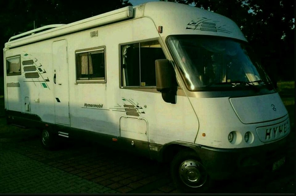 HYMER S700 Hymermobil Youngtimer Wohnmobil Hubbett+Solar+auto-SAT in Roxel