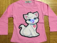 LED Licht Katze LA-Shirt Pullover rosa Gr 104 110 Neu München - Pasing-Obermenzing Vorschau