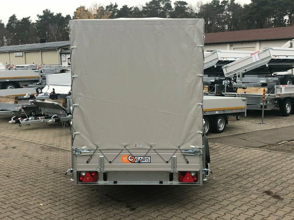 ⭐Anhänger Saris McAlu pro MP 305x153x180cm Plane Rampen 1500kg in Schöneiche bei Berlin