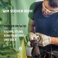 MEISTER gesucht (m/w/d)! Konstruktions- und oder Metalltechnik Niedersachsen - Verden Vorschau