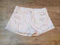 H&M Jeansshorts shorts regular waist 38 weiß used Style Niedersachsen - Weyhe Vorschau