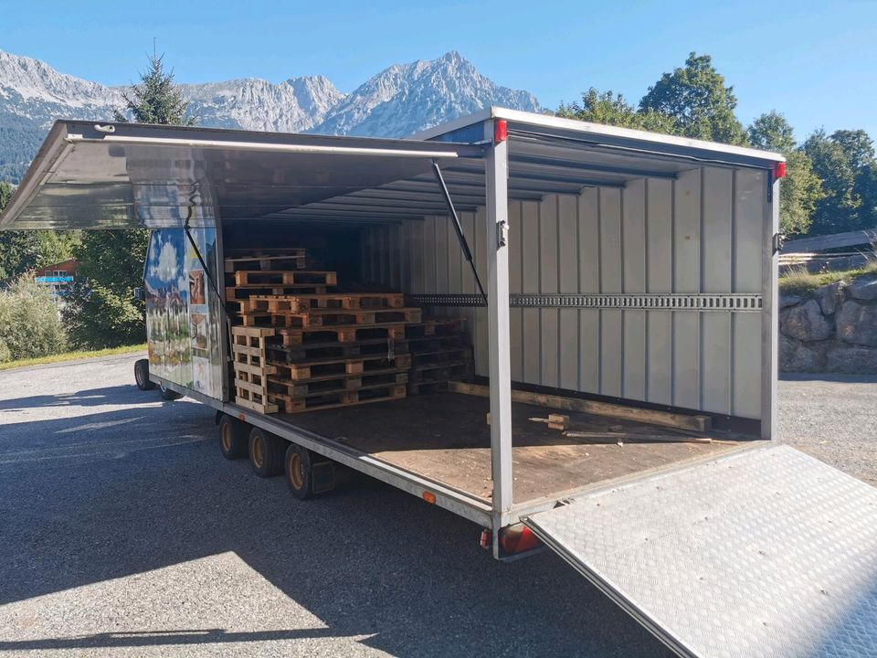 Autotransportanhänger geschlossen kippbar, Daltec Vario in Kiefersfelden