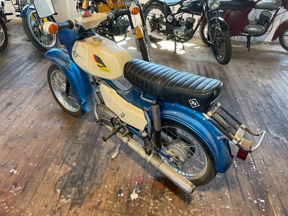 Simson Habicht SR4-4 4 Gang aus 1974 in Wittenberge