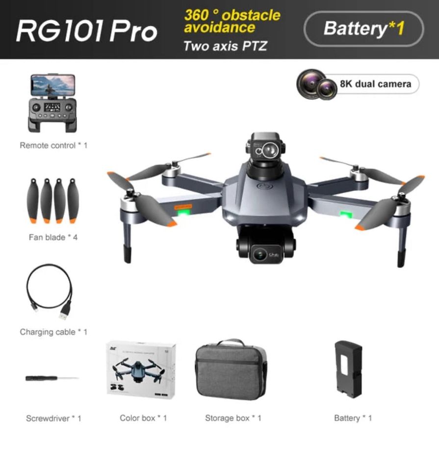 Unleash the Power of RG101 PRO Professional Drone! in Saarbrücken