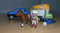 Playmobil PKW mit Pferdeanhänger 5223 Frankfurt am Main - Bockenheim Vorschau