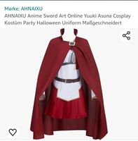 Ahnaixu Anime Sword Art Yuuki Asuna Cosplay Kostüm  Gr. L Saarland - Saarlouis Vorschau