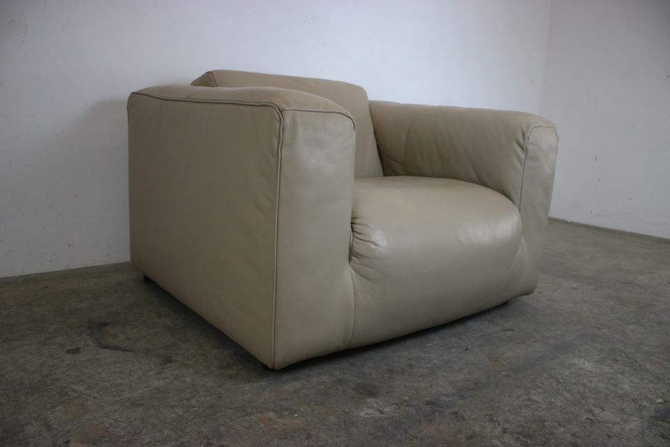 Rolf Benz Freistil Club Sessel Einsitzer Sofa Echt Leder Beige in Berlin