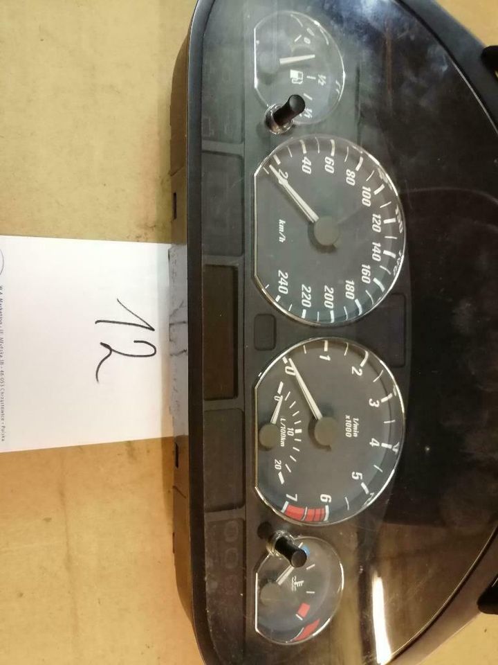 Bmw E46 Tachometer Tacho Kombiinstrument Schaltgetriebe Benzin in Übach-Palenberg