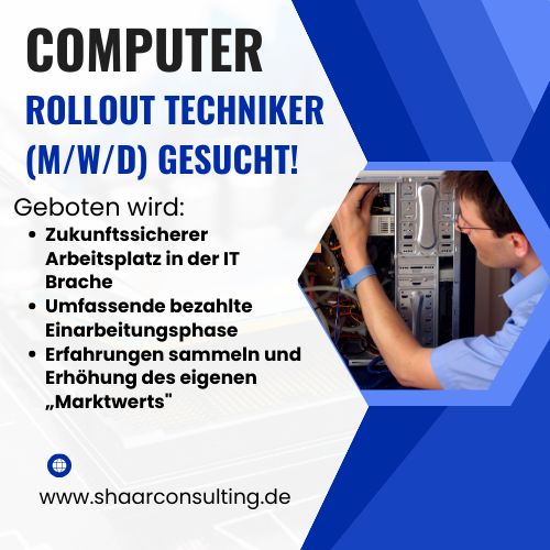 IT  /  PC Rollout Techniker w/m/d in Berlin