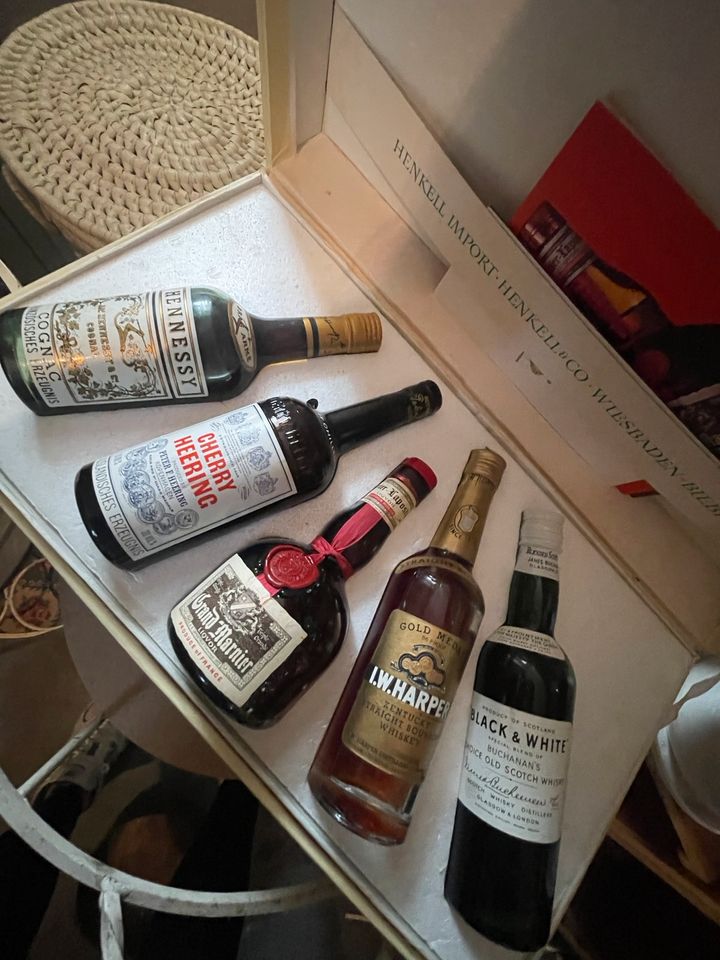 henkell import wiesbaden biebrich cognac set ab 1872 in Röthenbach