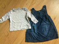 Baby-Set: Jeanskleid  in Größe 68, Langarm-Shirt in Größe 62/68 Baden-Württemberg - Süßen Vorschau