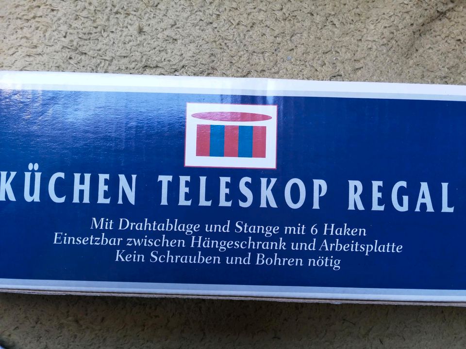 Küchen Teleskop Regal neu in Neu Wulmstorf