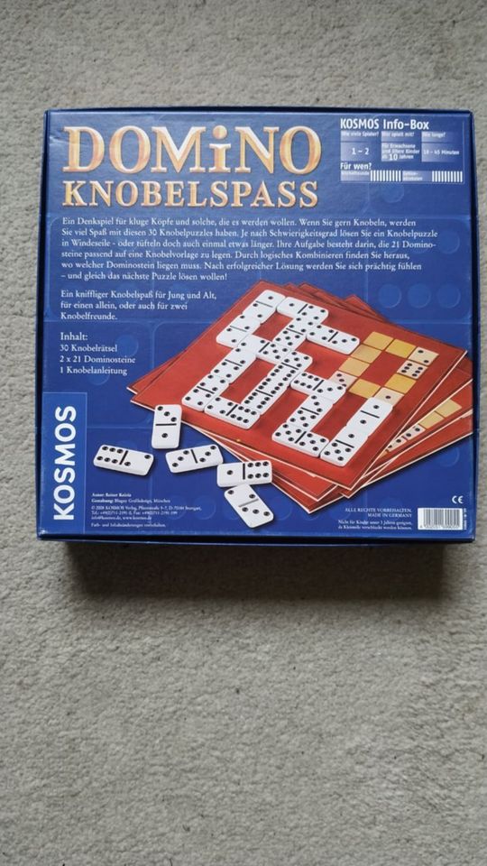 Brettspiel Domino Knobelspaß in Bad Dürrheim