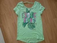 Soccx T-Shirt Gr M 38 grün Exotic Journey Hessen - Niddatal Vorschau