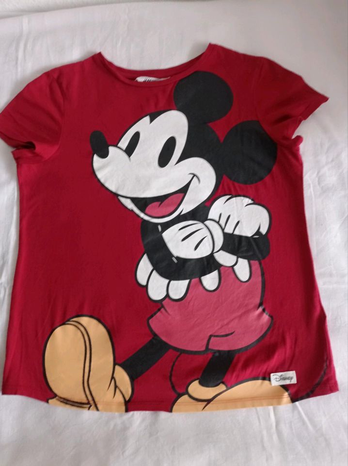 H & M T - Shirt Gr.170 Mickey Mouse kurzer Arm in Görlitz